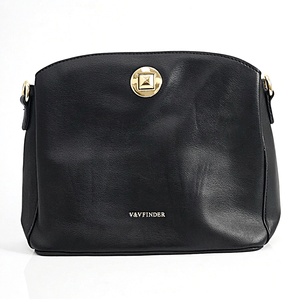 1997-bolsa-via-v-finder-media-2-alcas-+-lenco-feminino-preto-vandacalcados -1- 1997-bolsa-via-v-finder-media-2-alcas-+-lenco-feminino-preto-vandacalcados -1-